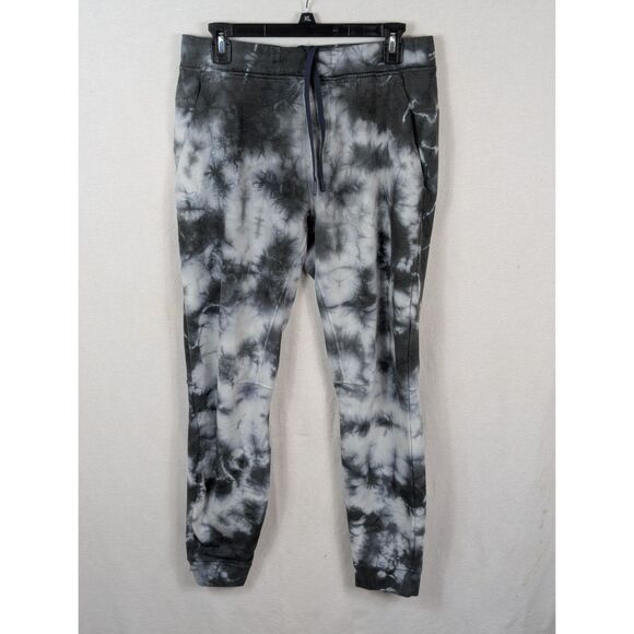 Lululemon City Sweat Jogger Tie-Dye Black/White Men's Size Medium